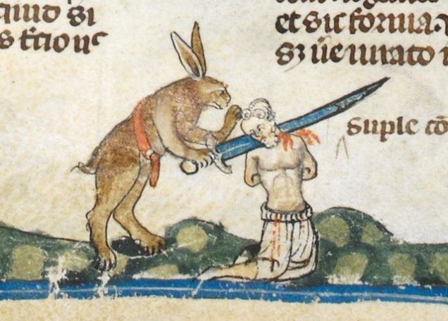 Daily History Picture Medieval Rabbit Kills Beachcombings Bizarre History Blog